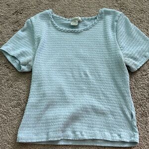 Light Blue babydoll t-shirt size xs